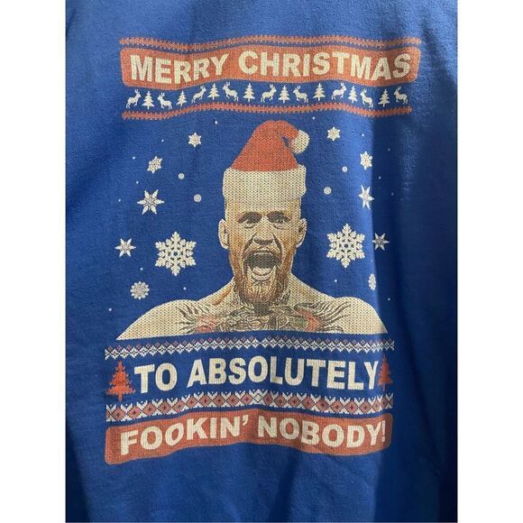 Conor McGregor Christmas Sweater size 2XL - Picture 2 of 2